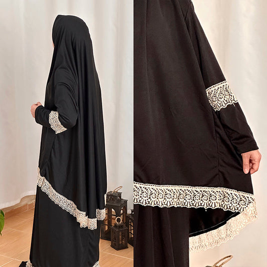 (Yetişkin) Namaz Elbisesi, Siyah